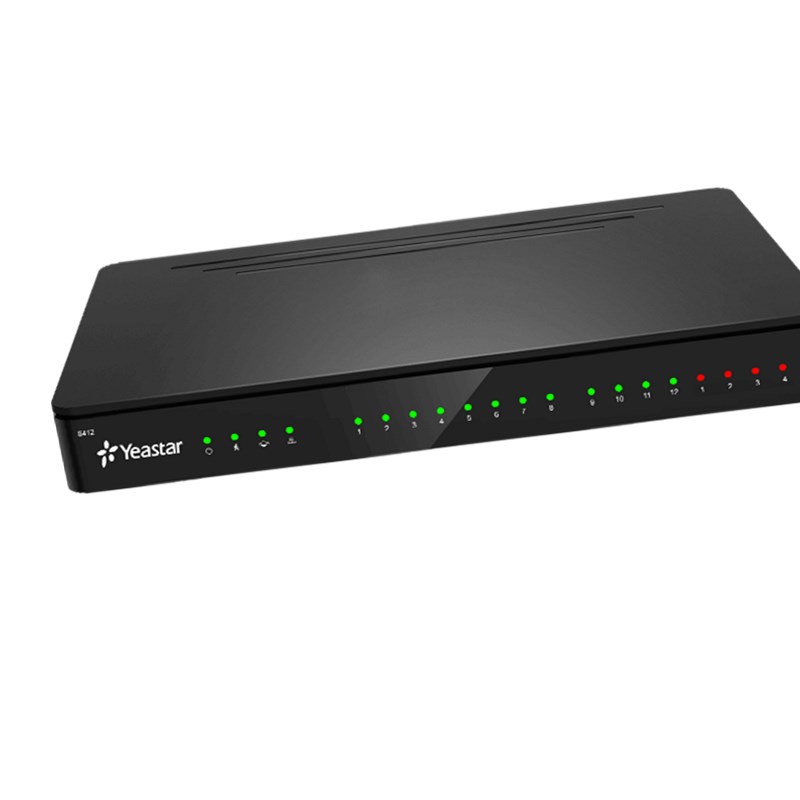 Yeastar S-Series VoIP PBX--Compact entry-level small business phone system S412