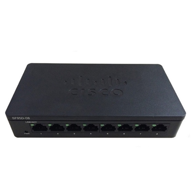 SF95D-08 8 Ports 10/100 Desktop Switch Desktop Unmanaged None POE Switch For Small Soho Company