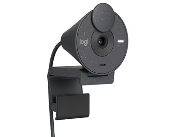 Logitech Brio 305 Full HD webcam with auto light correction, Graphite - webcam