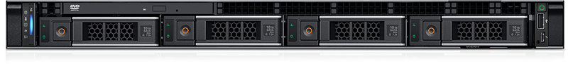 Dell EMC PowerEdge R250 4-bay entry-level 1U rack server