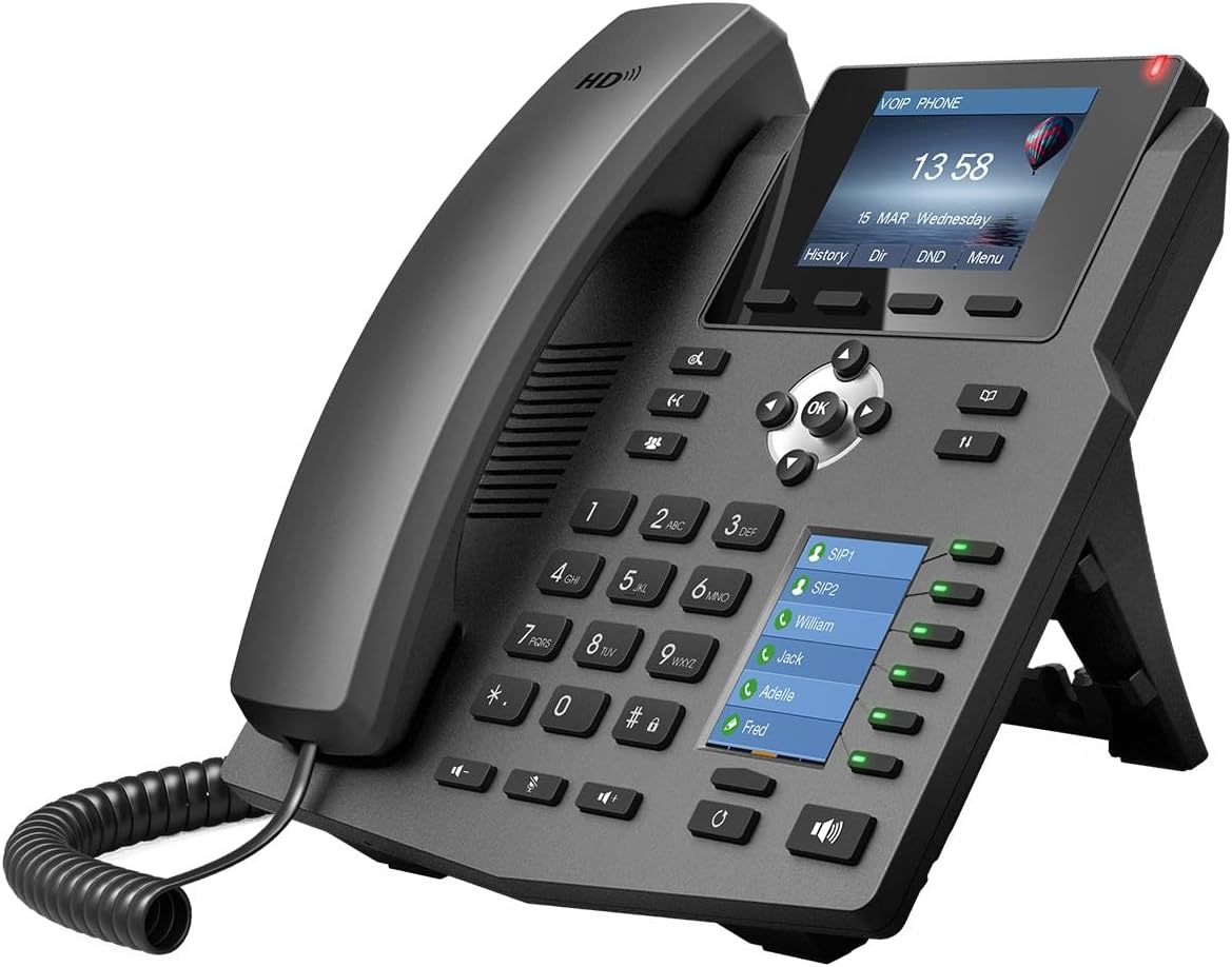 Fanvil X4G 4 Line Enterprise Gigabit IP Phone