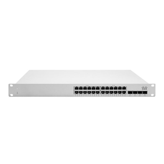 Cisco Meraki Cloud Managed MS225-24P Series 24 Port Gigabit Switch