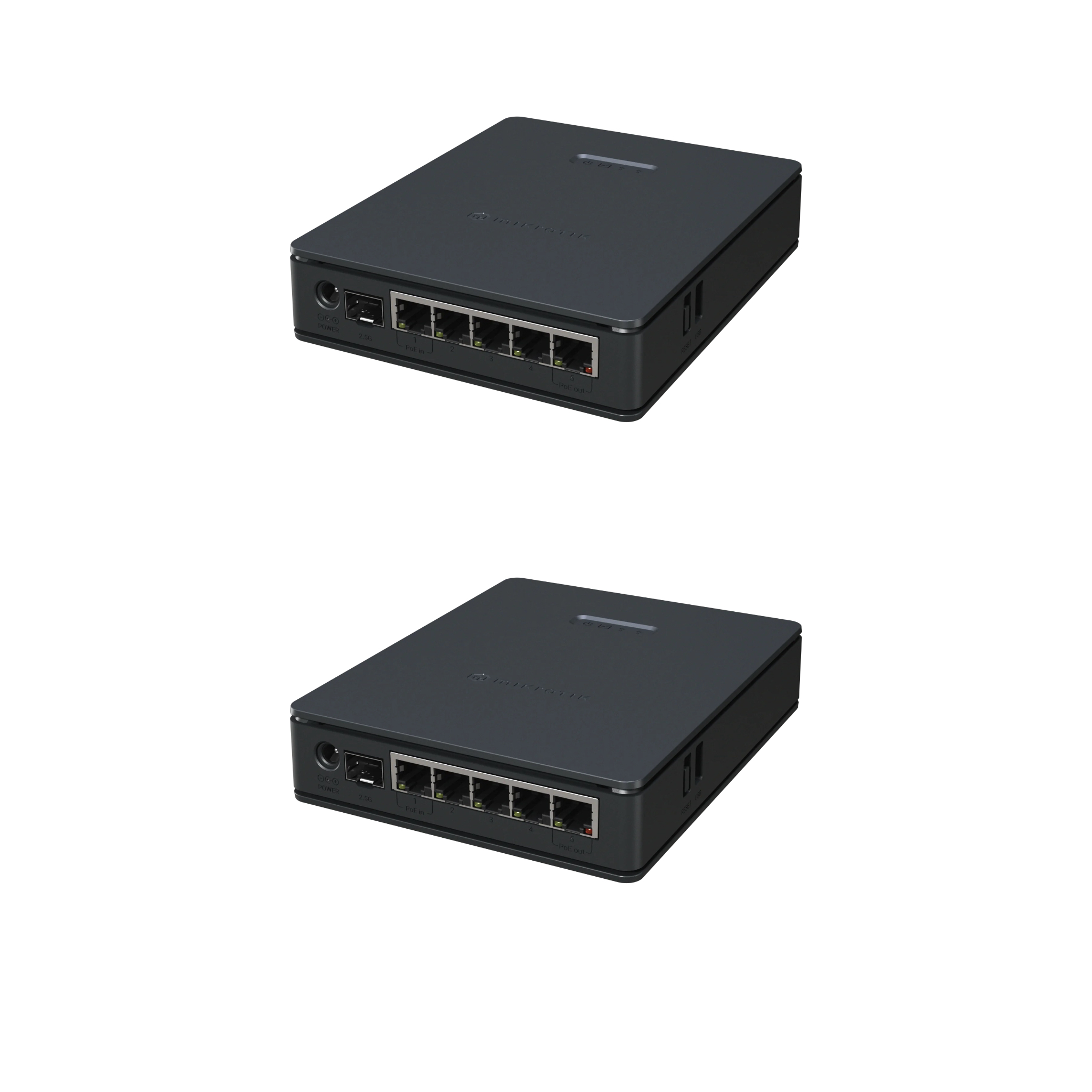 MikroTik hAP ax S E62iUGS-2axD5axT – Dual-Band Wi-Fi 6 Access Point & Router, 5x Gigabit Ethernet, 2.5G SFP, Triple-Chain 5GHz, PoE-in/out, RouterOS v7