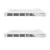MikroTik CRS328-4C-20S-4S+RM 28-Port Managed L2/L3 Switch – 20x SFP, 4x 10G SFP+, 4x Combo (RJ45/SFP), 1U Rackmount with Dual Redundant Power Supplies