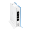 MikroTik hAP lite TC RB941-2nD-TC – Home Access Point with 4x Fast Ethernet, 2.4GHz 300Mbps Wi-Fi 4, 650MHz CPU, RouterOS L4, Tower Case, USB Powered
