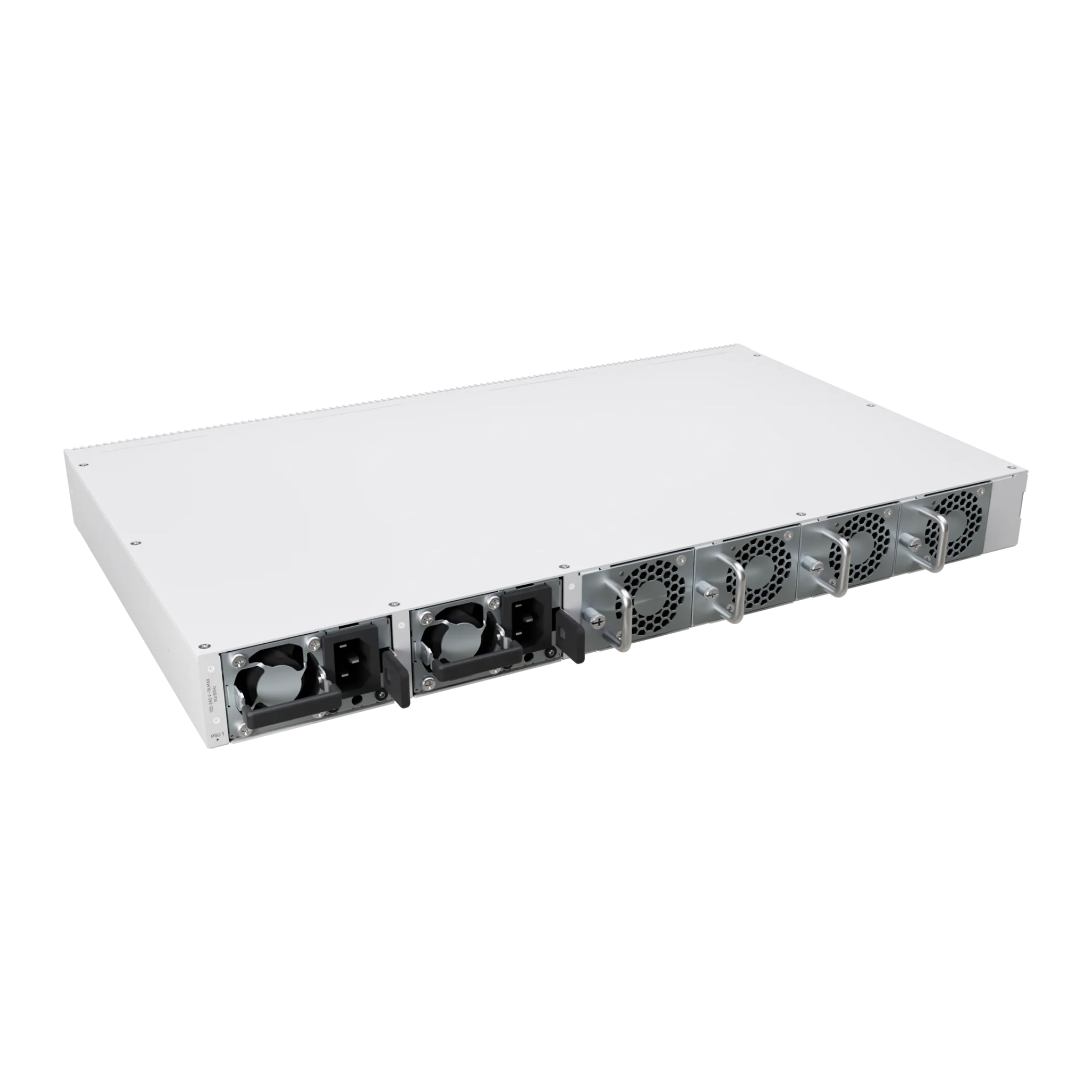MikroTik CRS812 DDQ 400G Cloud Router Switch – 8-Port 50G SFP56, 2-Port 200G QSFP56, 2-Port 400G QSFP56-DD, Dual Redundant Power Supplies, RouterOS v7