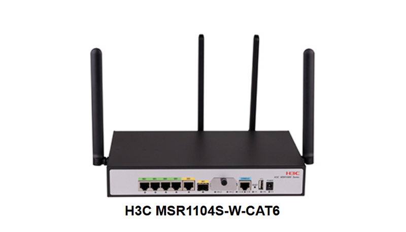 H3C MSR1104S-W-CAT6 SDN AD-WAN VPN & Firewall Cloud Management Enterprise Router