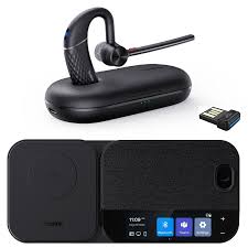 Yealink BH71 WORKSTATION Pro Wireless Headset Noise Cancellation Microsoft Teams Certified Remote Work Bluetooth Headset 