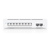 Ubiquiti UniFi Switch Pro XG 8 PoE USW-Pro-XG-8-PoE – 8-Port 10GbE Layer 3 Etherlighting PoE++ Switch, 2x 10G SFP+, 155W PoE Budget, 60W Per Port, Fanless, Desktop/Wall Mount