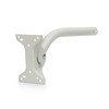 Ubiquiti UB-AM Universal Antenna Mount – Wall/Pole Mounting Bracket for airMAX & UniFi Devices, 38mm Heavy-Duty Steel Pipe, 90° Tilt Adjustment, Galvanized Steel, White