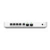 Ubiquiti UniFi Cloud Gateway Fiber UCG-Fiber – Desktop 10G Cloud Gateway, 10G SFP+ & 10 GbE WAN, 4-Port 2.5 GbE Switch with PoE+, 5 Gbps IDS/IPS, NVMe SSD Support, UniFi Managed