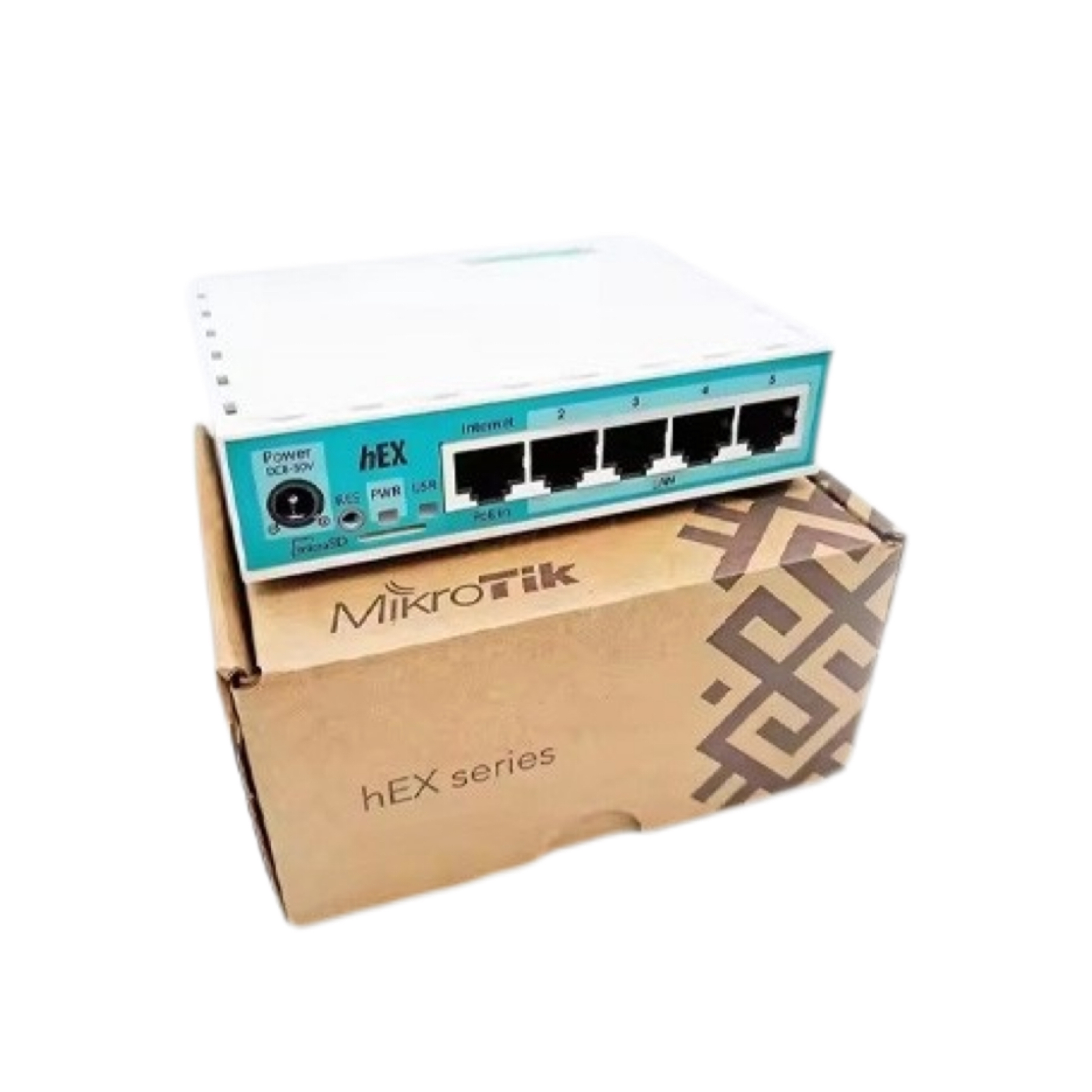 Mikrotik - hEX 5 Port Gigabit 512Mb RAM Router (E50UG)