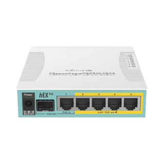 MikroTik Routerboard hEX PoE RB960PGS 5 Port Gigabit Ethernet Router