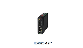 H3C IE4320-12P Industrial PoE++ Managed 12-Port For PTZ Camera/AP Dual Power Input Switch