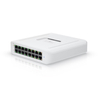 Ubiquiti UniFi Switch Lite 16 PoE USW-Lite-16-POE – 16-Port Gigabit Layer 2 Managed Switch, 8x PoE+ 802.3at (45W Budget), Fanless Silent Cooling, Wall-Mountable Kit Included