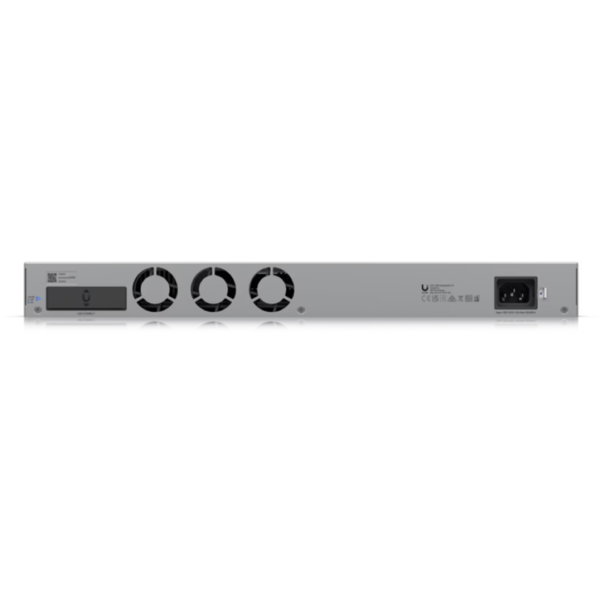 Ubiquiti UniFi Switch EnterpriseXG 24 USW-EnterpriseXG-24 – 24-Port 10GbE Layer 3 Managed Switch, 24x 1/2.5/5/10G RJ45, 2x 25G SFP28 Uplinks, 580 Gbps, 1.3" Touchscreen, 1U Rackmount