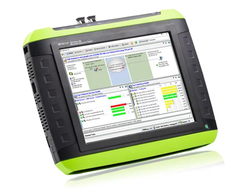 NETSCOUT NetDiag Pro 10G 10-Gigabit Network Analyzer | Wired & Wireless Dual-Mode Diagnostics