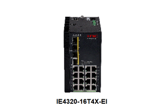 H3C IE4320-16T4X-EI Industrial Gigabit 8×1G RJ45 2×1G SFP 2×10G SFP+ Dual DC 24-48V Switch