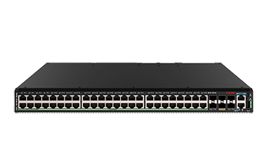 H3C S5130S-48T6X-EI-G-V2 48-Port Gigabit & 6x10G Uplinks IRF2 Stacking 10KV Surge Managed Switch
