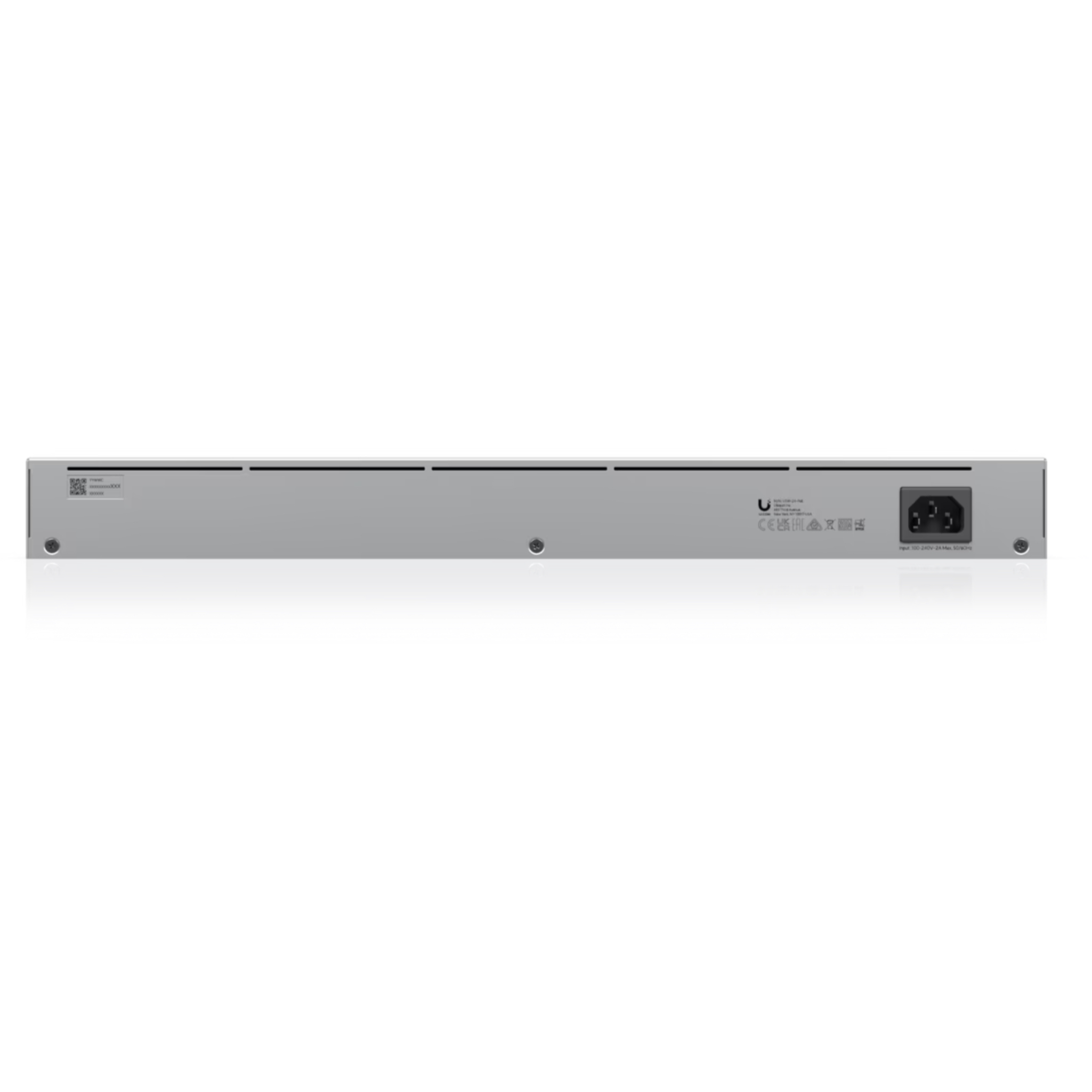 Ubiquiti UniFi Switch 24 PoE USW-24-POE – 24-Port Gigabit Layer 2 Managed Switch, 16x PoE+ 802.3at (95W Budget), 2x 1G SFP, Fanless Silent Cooling, 1.3" Touchscreen, Rackmount