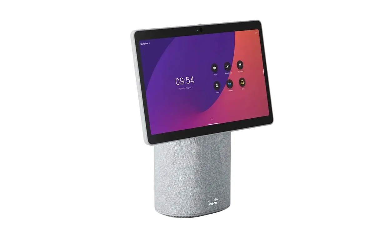 Cisco Webex Desk Mini Video Conferencing Device with 15.6" Touch Display, 8MP Camera, and Built-in Microphone Array (CS-DESKMINI-K9)