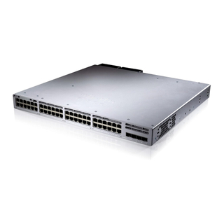 C9300L-48P-4X-E, Cisco Catalyst 9300 Switch, 48x1G PoE+/4x10G SFP+/Essentials