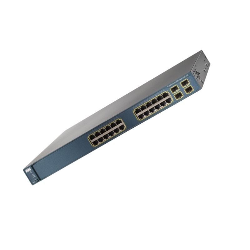 Cisco Original Used WS-C3560G-24TS-E 3560 24 10/100/1000T + 4 SFP StandardImage