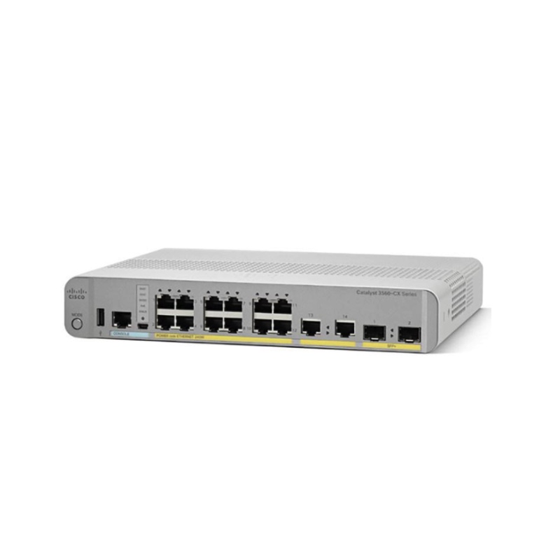 Cisco Catalyst 3560-CX 12 Port PoE IP Base WS-C3560CX-12PC-S Network Equipments