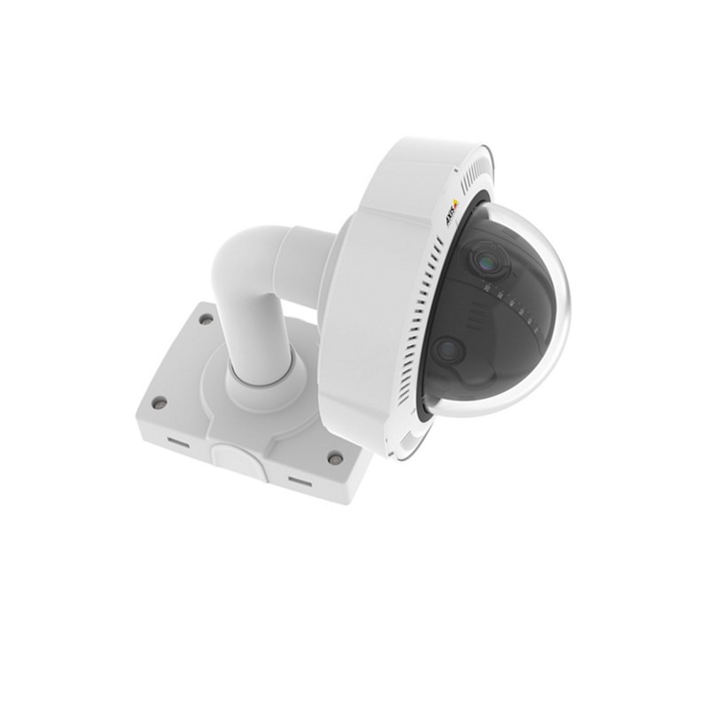 AXIS Q3708-PVE Network Camera 180º overview in challenging light conditions
