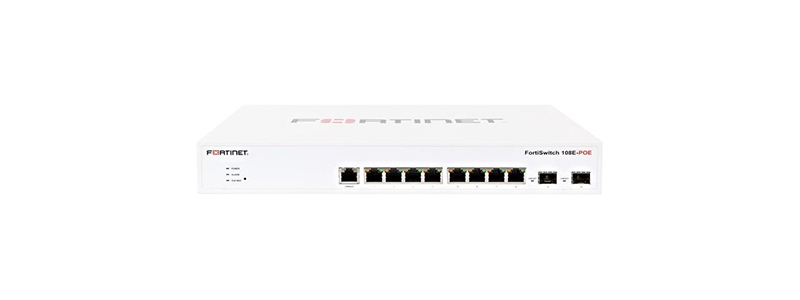  FS-108E-POE - Fortinet FortiSwitch 100 Series