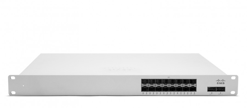 Cisco Meraki MS425-16 Cloud-managed 16 port 10 Gigabit Ethernet aggregation switch with 40GbE uplinks/stacking