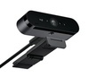 Logitech - Brio Ultra HD Pro 4096 x 2160 Business Webcam with RightLight 3 and Noise-Cancelling Dual Mics - Black