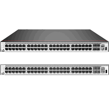 CE5882-48T4S-B switch (48*GE power, 4*10GE SFP+, 2*AC power supply, 2*fan box, port side air inlet)