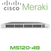 CISCO DESIGNED Meraki MS120 48-Port Cloud-Managed Ethernet Access Switch
