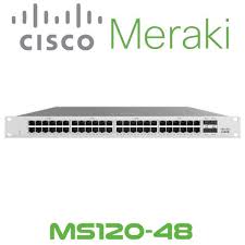 CISCO DESIGNED Meraki MS120 48-Port Cloud-Managed Ethernet Access Switch