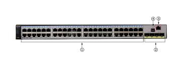  S5700-52P-LI-AC 48 Ethernet 10/100/1000 ports, 4 Gig SFP, AC 110/220V