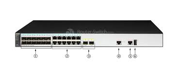  S5700S-28X-LI-AC Huawei S5700 Series Switch, 24 Ethernet 10/100/1000 ports, 4 10 Gig SFP+, AC 110/220V