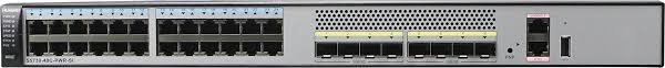 S5730-48C-PWR-SI-AC S5730-48C-PWR-SI Bundle (24 x Ethernet 10/100/1,000 ports, 8 x 10 Gig SFP+, PoE+, with 1 interface slot, with 500W AC power