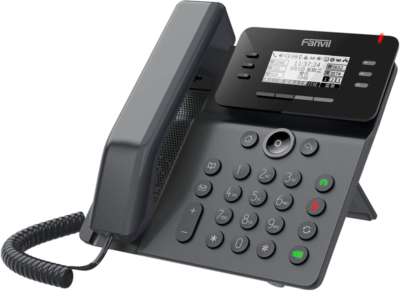 Fanvil V62 Essential Business Phone 6 SIP Lines HD Voice PoE Support