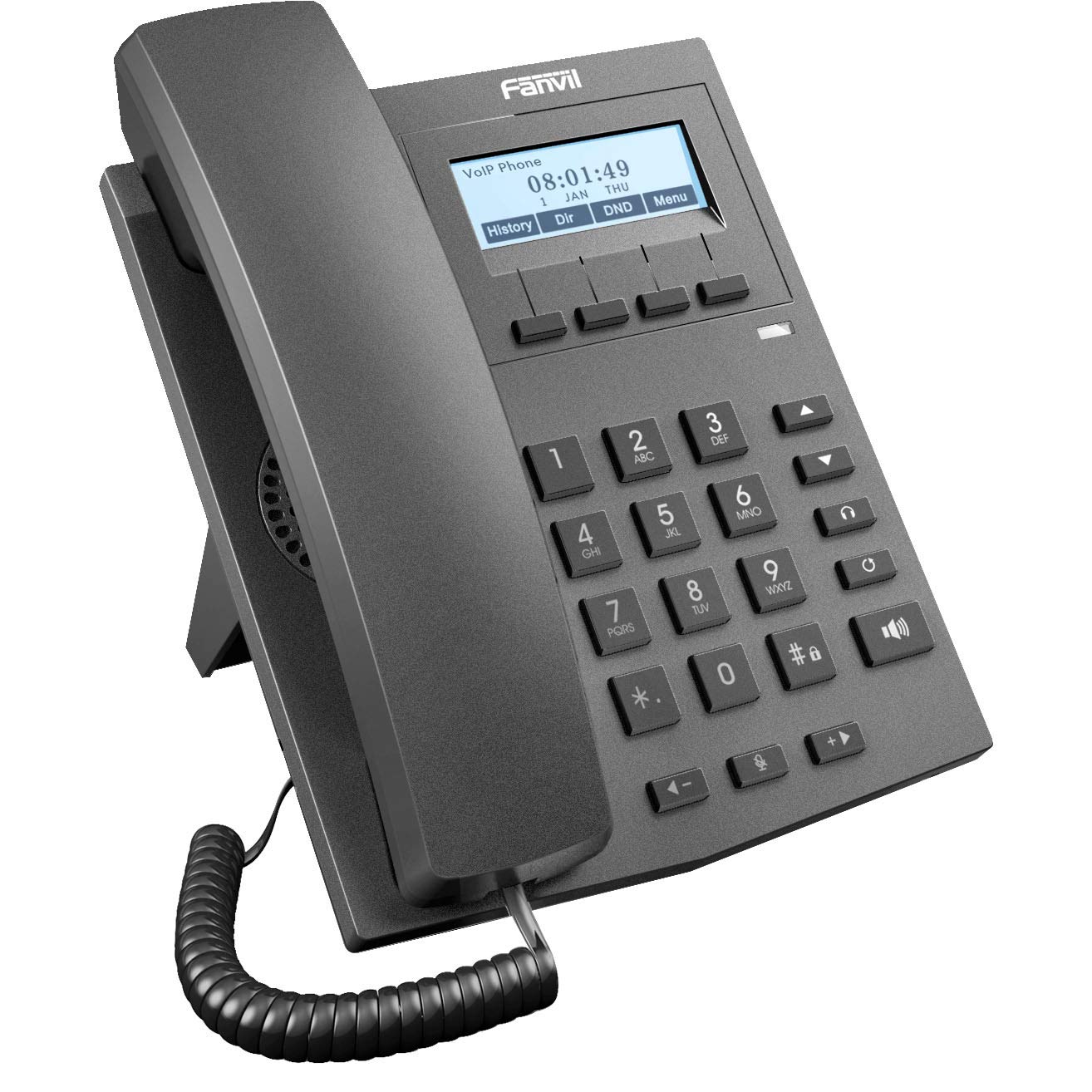 Fanvil X1E IP Phone for Office | VoIP Phone for Small and Medium-Sized Business Featuring 