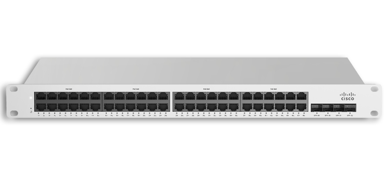 Cisco Meraki MS225-48FP Cloud-Managed Stackable Access Switches