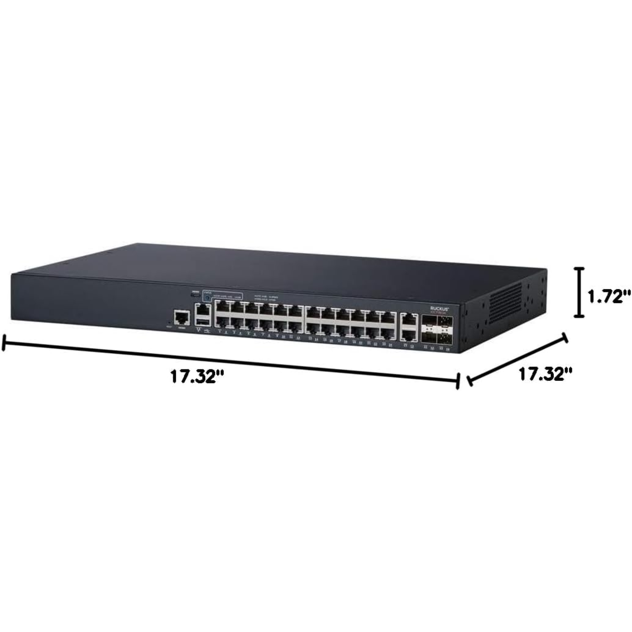 ICX7150-24-4X1G, Ruckus ICX7150 Series Switch, 24xGE/Stackable/Entry-Level Enterprise