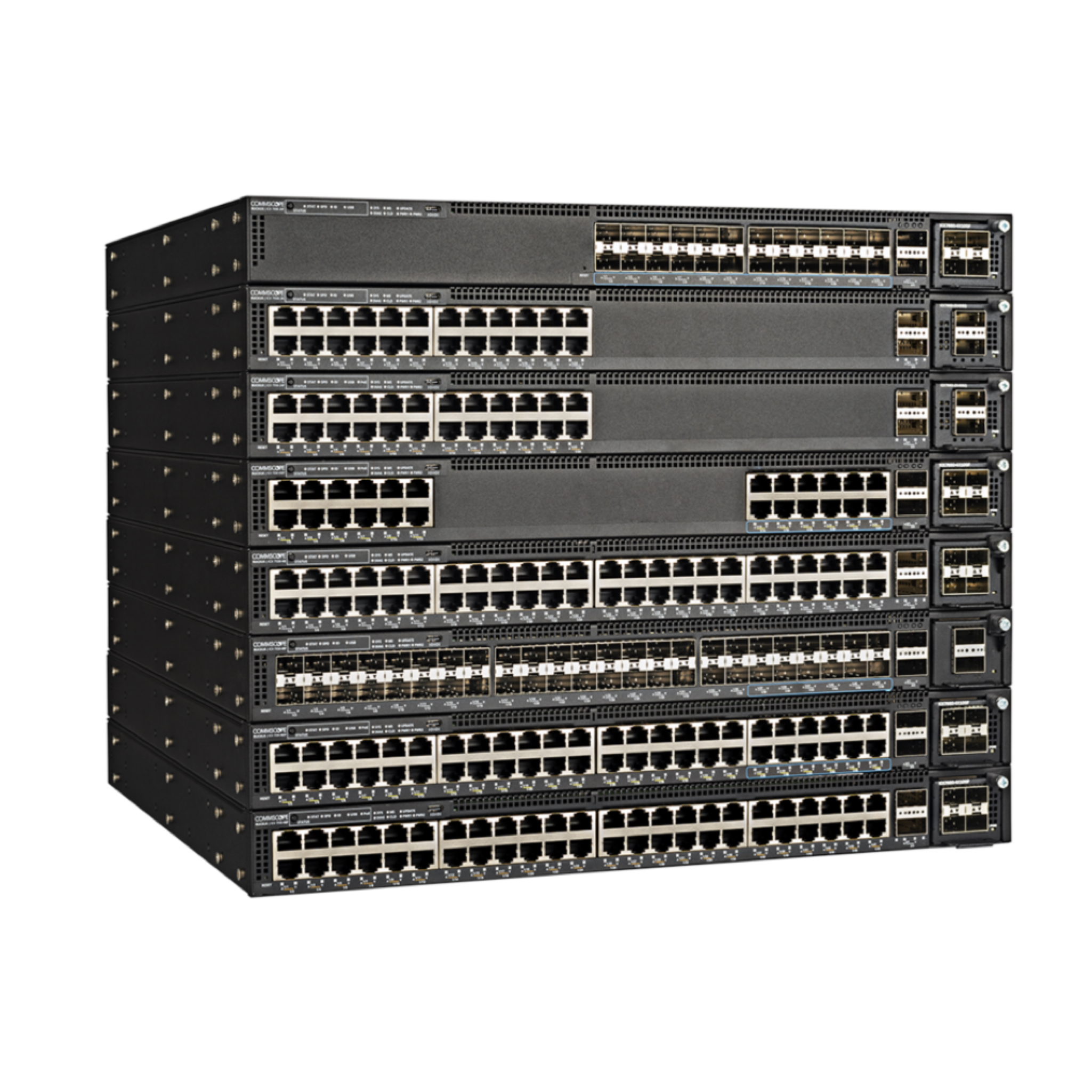 Ruckus ICX 7550-24XZP 24-Port Managed Switch with 100GbE Uplinks – Stackable, Multigigabit PoE+