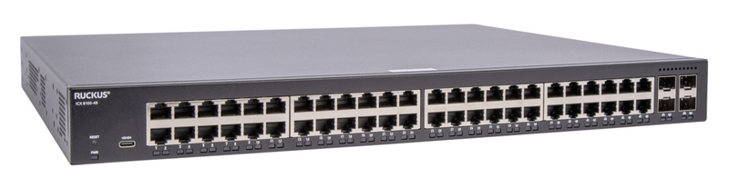 RUCKUS ICX 8100-48 48-Port Gigabit for IP Cameras L2 Features Managed Switch