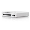 Ubiquiti UniFi Switch Pro XG 8 PoE USW-Pro-XG-8-PoE – 8-Port 10GbE Layer 3 Etherlighting PoE++ Switch, 2x 10G SFP+, 155W PoE Budget, 60W Per Port, Fanless, Desktop/Wall Mount