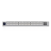 Ubiquiti UniFi Switch Pro XG 48 PoE USW-Pro-XG-48-PoE – 48-Port Layer 3 Etherlighting PoE+++ Switch, 32x 10GbE + 16x 2.5GbE RJ45, 4x 25G SFP28, 1080W PoE Budget, 1.3" Touchscreen, 1U Rackmount