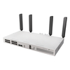 MikroTik CRS418-8P-8G-2S+5axQ2axQ-RM All-in-One PoE Switch, Router & Wi-Fi 6 Access Point – 16 GbE Ports, 2x 10G SFP+, 150W PoE