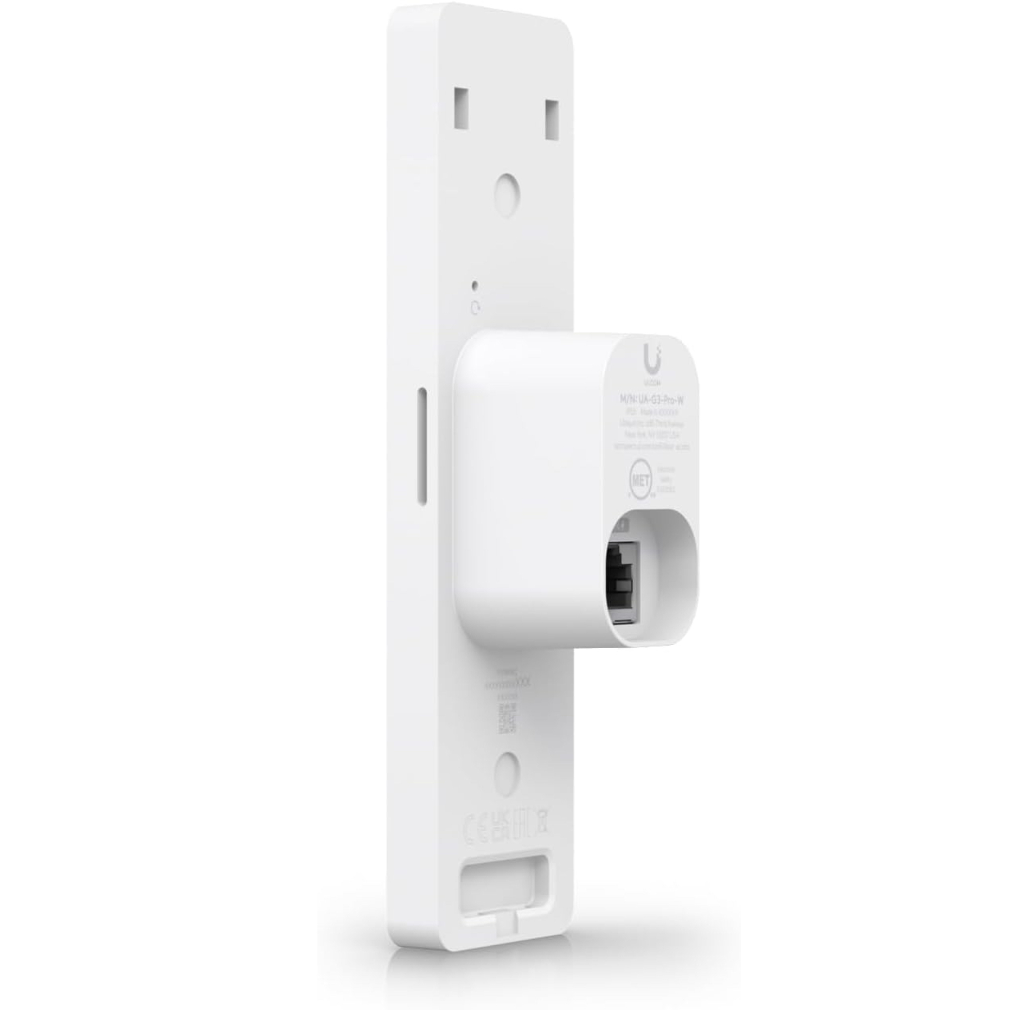 Ubiquiti UA-G3-Pro-W G3 Reader Pro Access Control Terminal – NFC Card, PIN, Face Recognition, Touch Pass, 4.7" Touchscreen, 12MP Camera, PoE, IP55, White