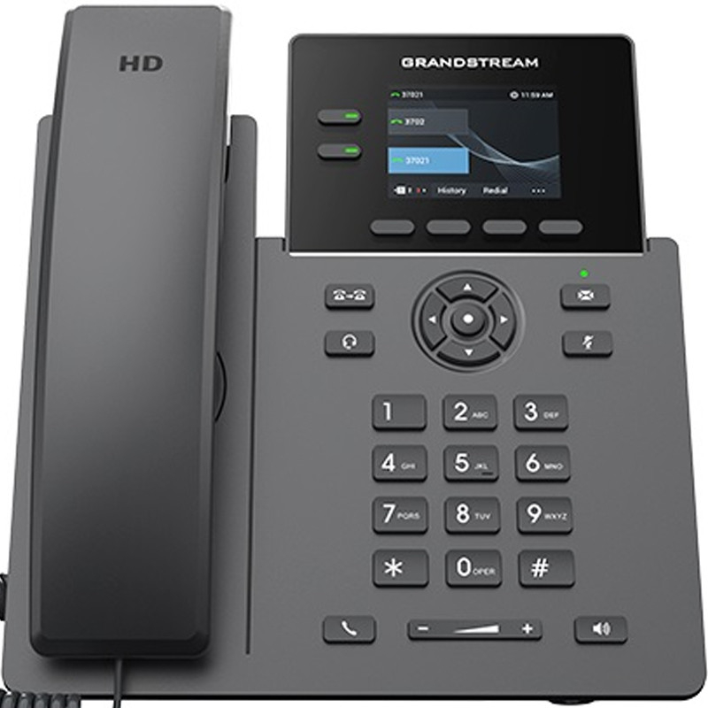 Grandstream GRP2610 IP Phone 4-Line VoIP Phone with PoE, HD Voice, SIP Support for Office Business Use