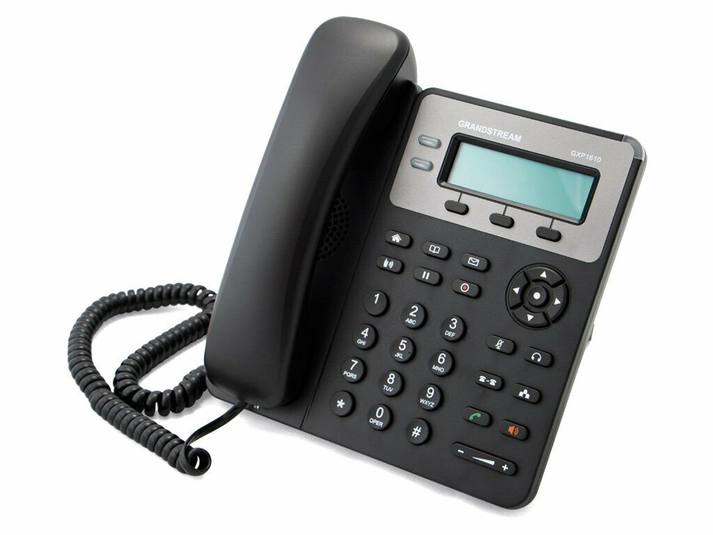 Grandstream GXP1610 IP Phone, 2 SIP Lines, HD Voice, PoE/Power Adapter, for Office & Home VoIP System 